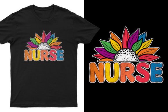 Groovy Nurse Graphics for T-Shirt Designs