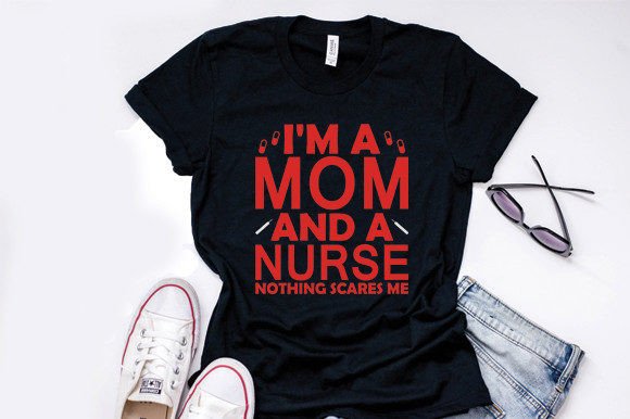 Mom Nurse Graphics for T-Shirt Designs