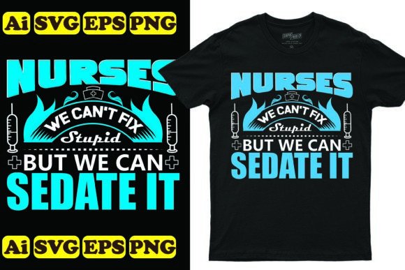 Nurse Design Graphics for T-Shirt Designs