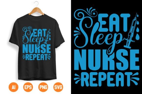 Nurse T-Shirt Design 04: Graphics for T-Shirt Designs