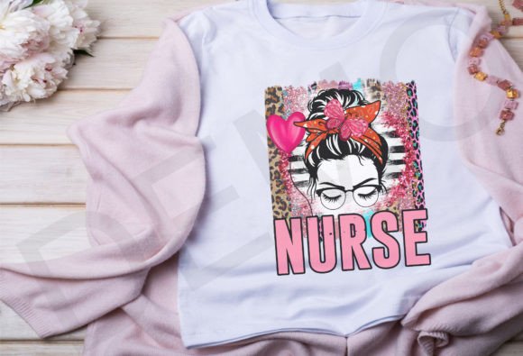 Nurse Valentine Png, Happy Valentines Graphics for T-Shirt Designs