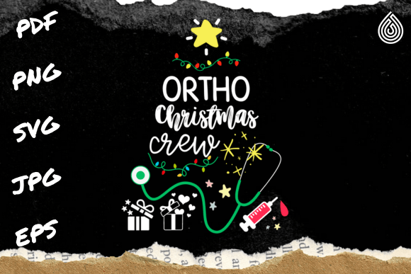 Ortho Christmas Crew: Festive T-Shirt Graphics