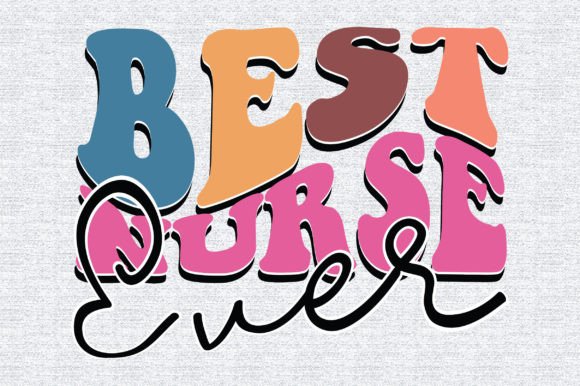 Retro Nurse Graphics & Print Templates
