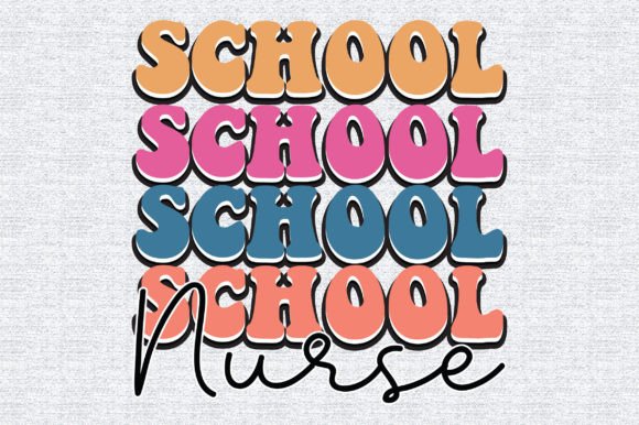 School Nurse Retro: Graphics & Print Templates